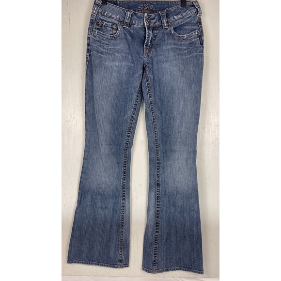 Silver Aiko jeans size 29/33 - Picture 1 of 4